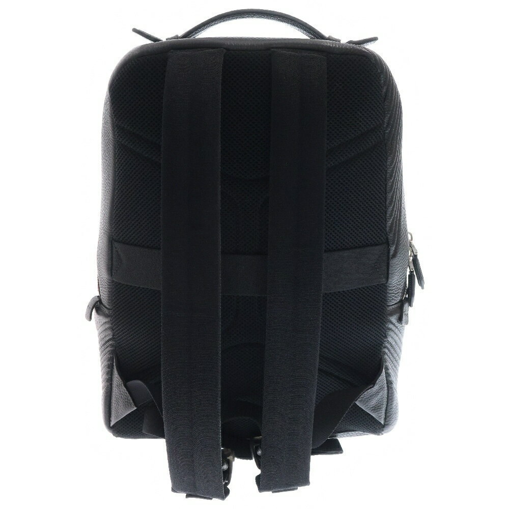 Salvatore Ferragamo Patchwork Leather Backpack Bl… - image 2